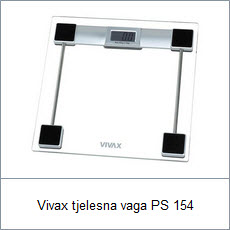 Vivax tjelesna vaga PS 154